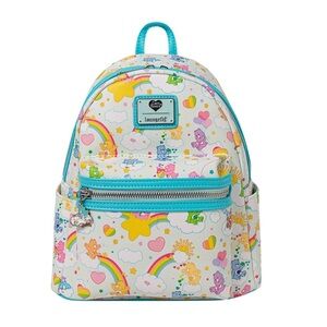 NWT 40th Anniversary Care Bears Mini Loungefly- NWT IN ORIGINAL SEALED BAG